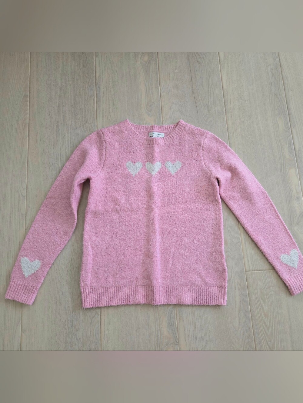 Cupcakes & Cashmere Pink Crewneck Sweater